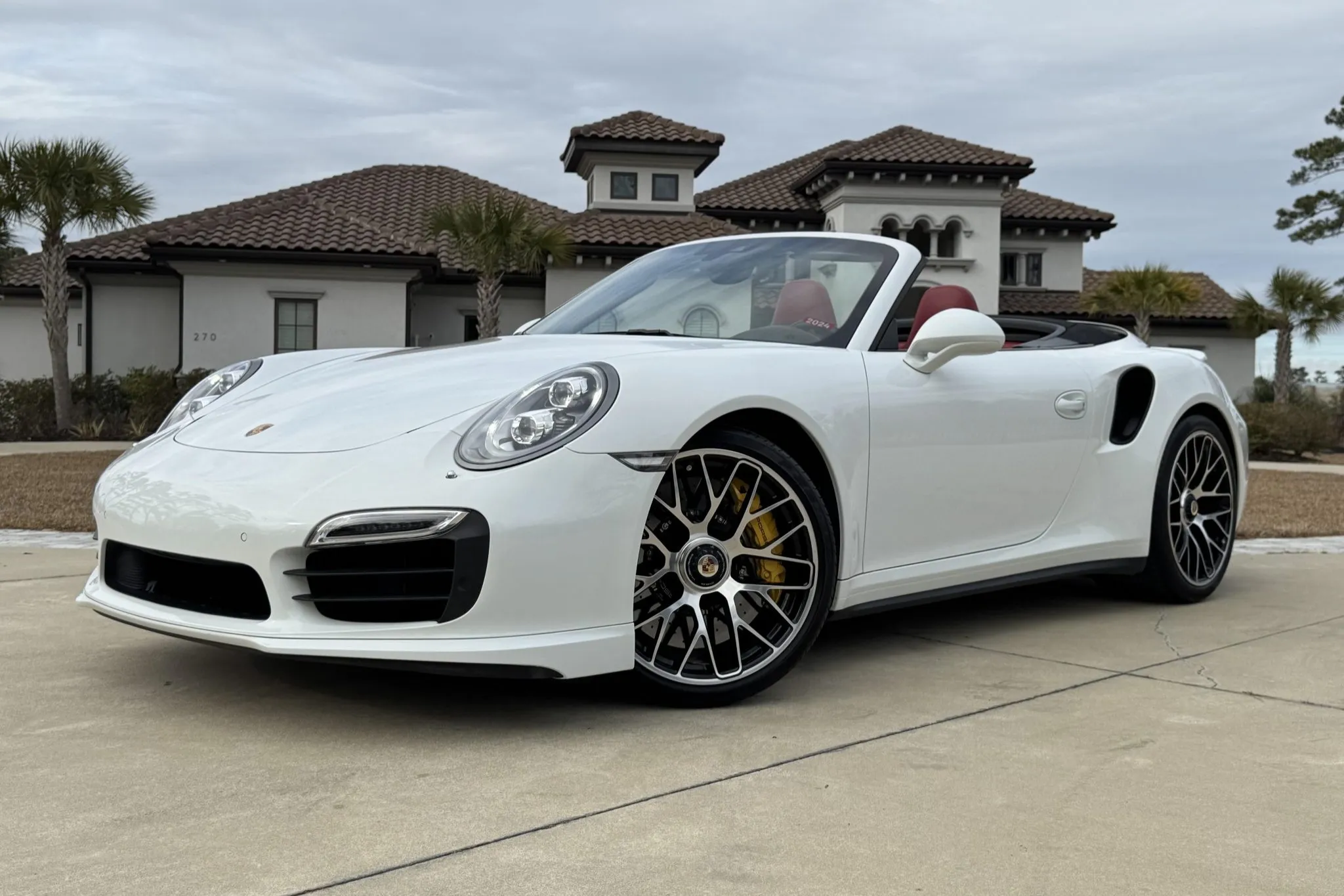 2014 Porsche 911 Turbo S Cabriolet