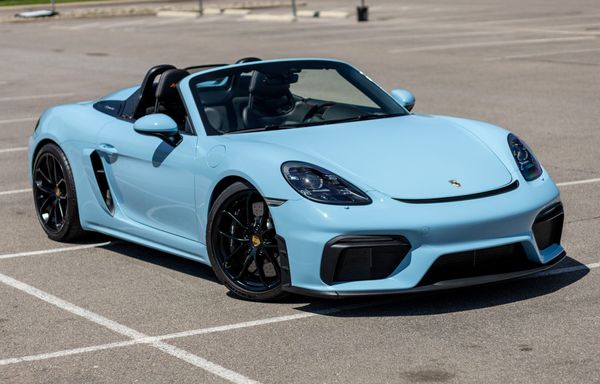 2022 Porsche 718 Boxster Spyder sold May 2025