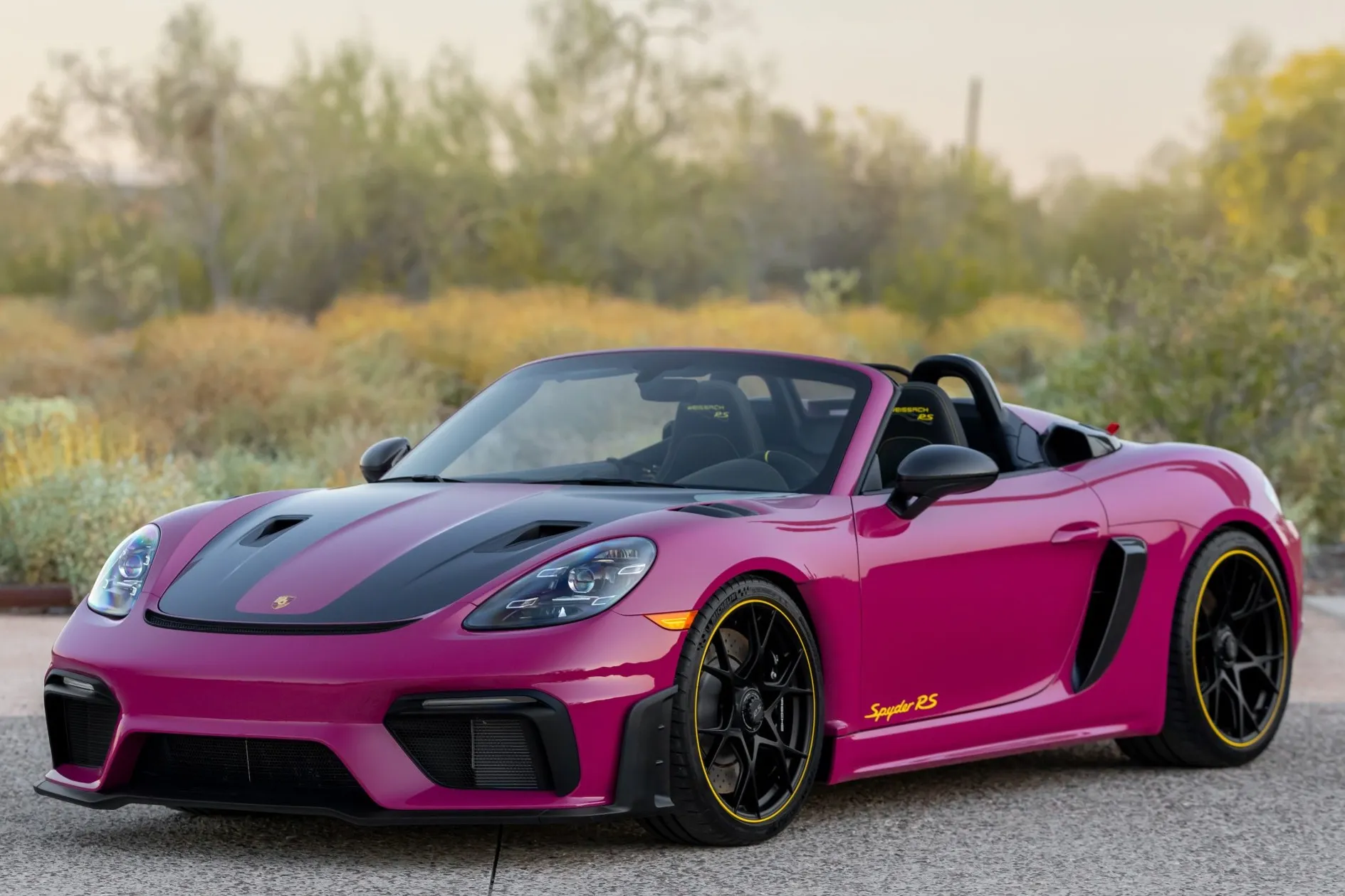 2024 Porsche 718 Boxster Spyder RS