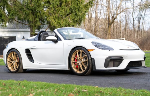 2022 Porsche 718 Boxster Spyder sold May 2025