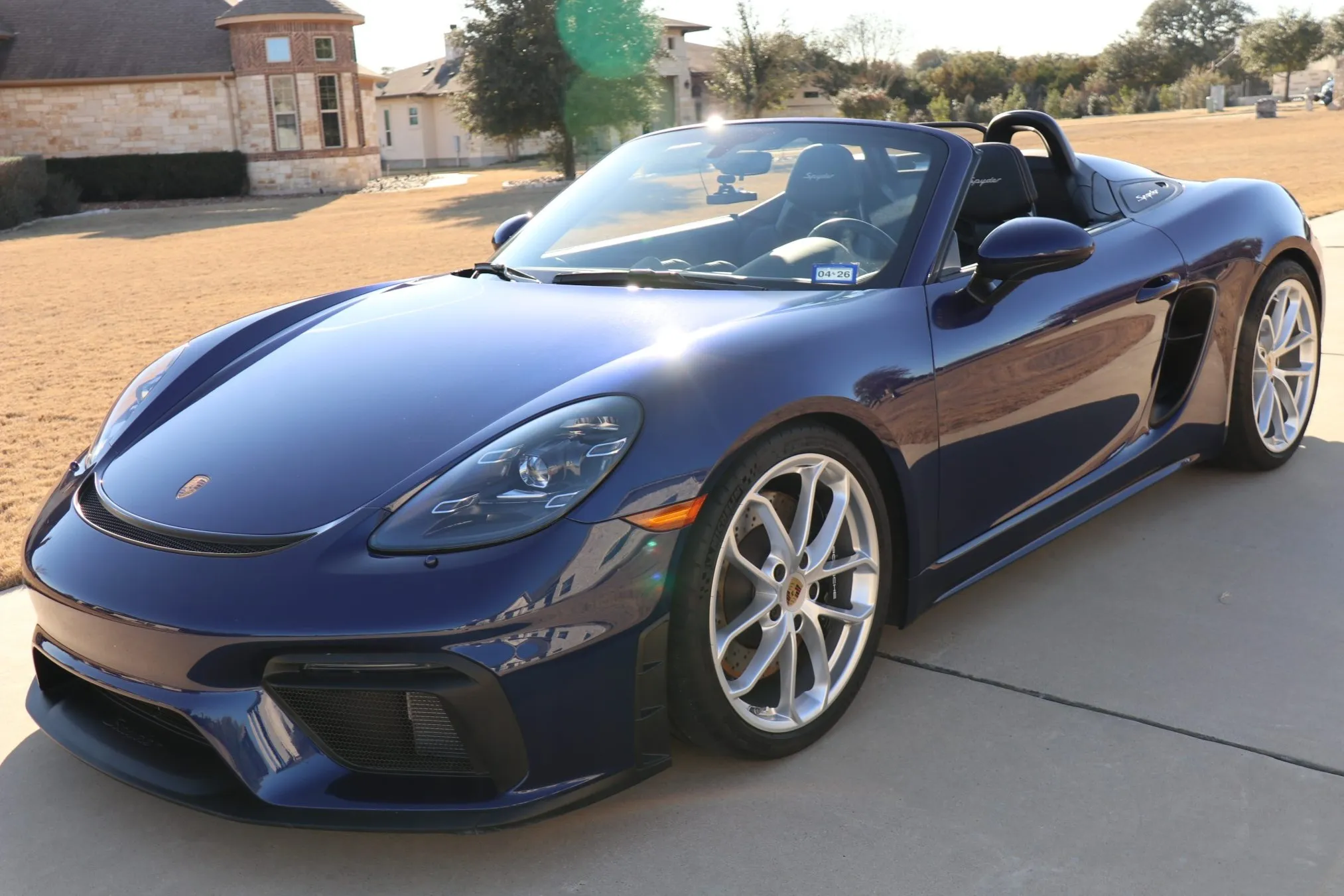 2023 718 Boxster Spyder