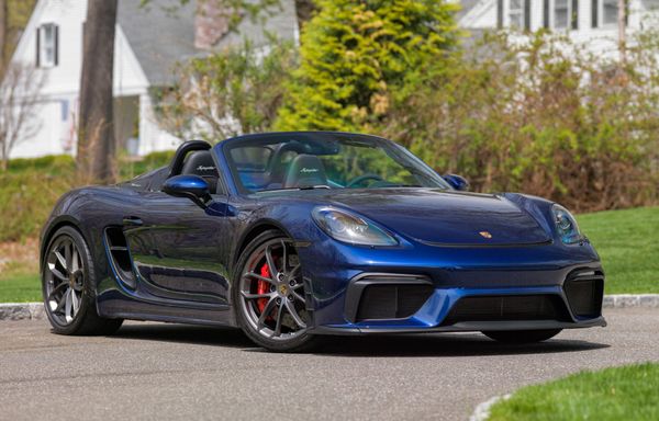 2021 Porsche 718 Boxster Spyder sold May 2025